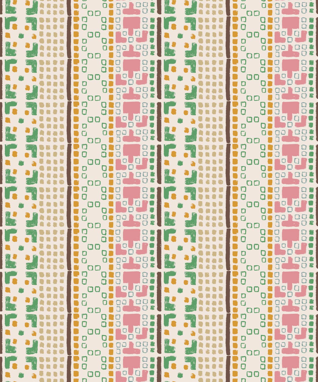 Mosaic Wallpaper, Multi