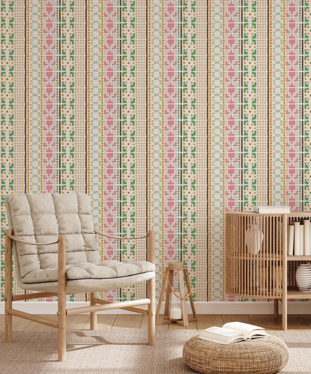 Mosaic Wallpaper, Multi