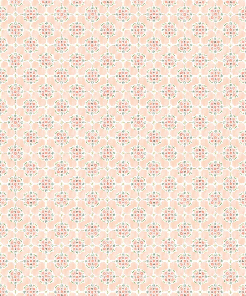 Whimsical Wallpaper, Apricot