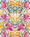 Lemons & Magnolia Wallpaper, Spring