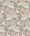 Garden Delight Wallpaper, Dusty Pink