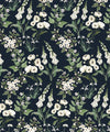 Garden Delight Wallpaper, Navy