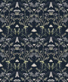 Queen Anne’s Lace Wallpaper, Navy