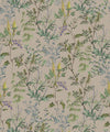 Woodland Floral Wallpaper, Linen