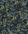 Woodland Floral Wallpaper, Navy