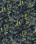 Woodland Floral Wallpaper, Navy