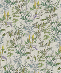 Woodland Floral Wallpaper, Stone