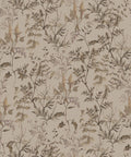 Antique Botanica Wallpaper, Linen