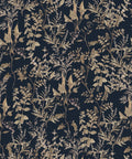 Antique Botanica Wallpaper, Navy