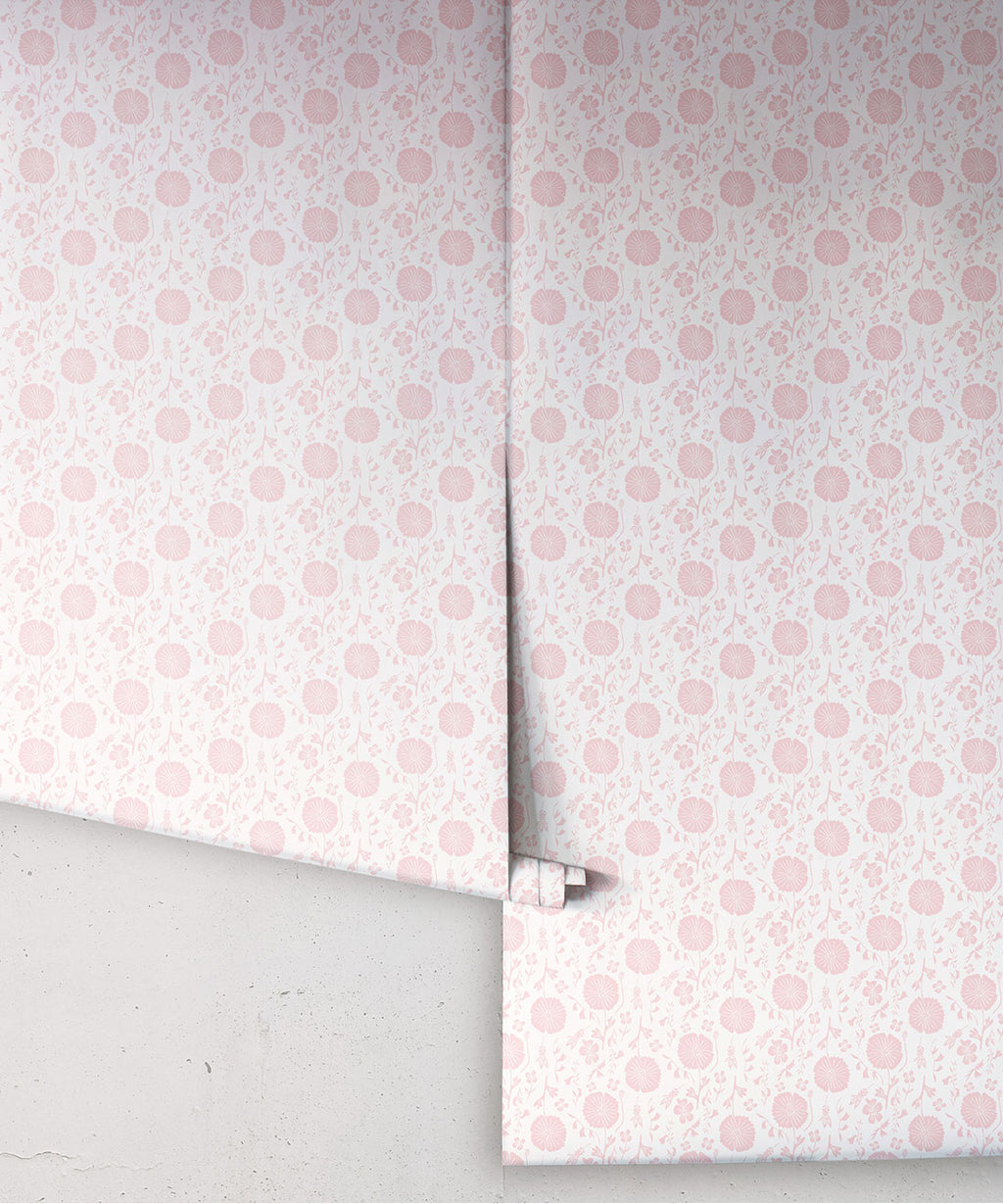 Meadow Dreams Wallpaper, Pink