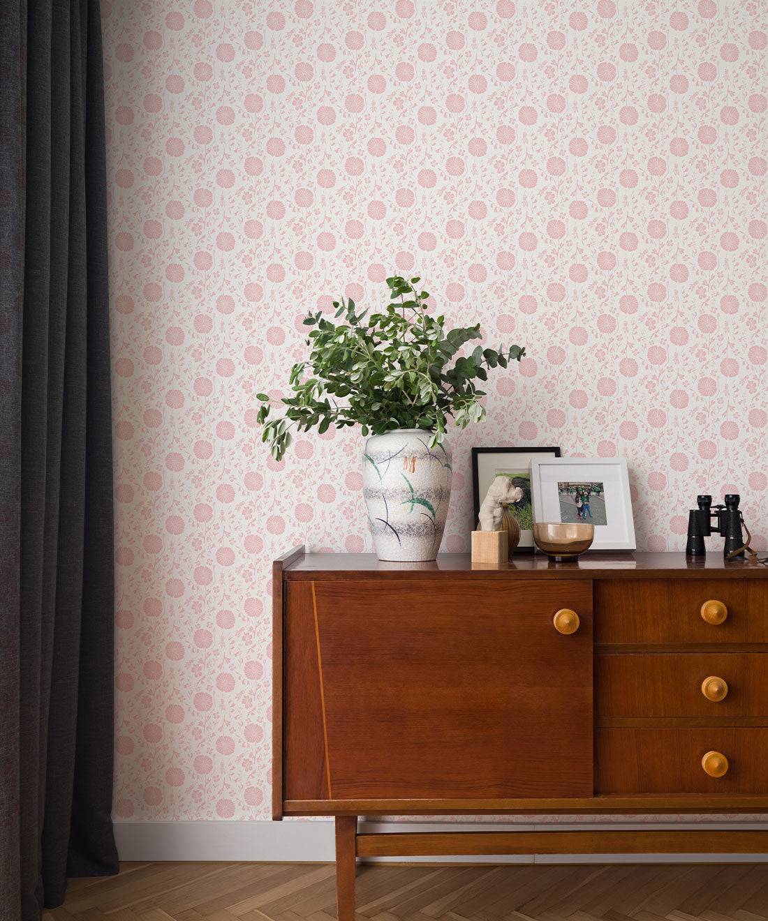 Meadow Dreams Wallpaper, Pink
