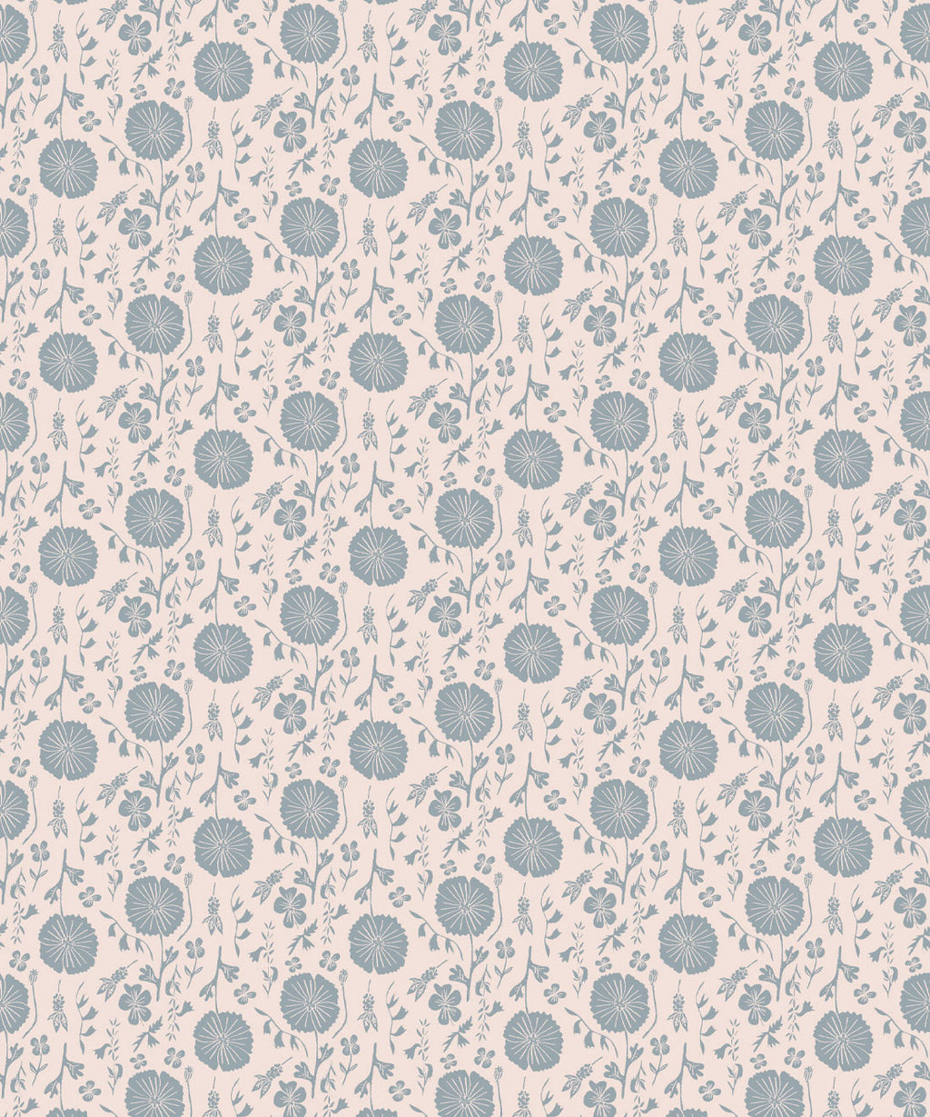 Meadow Dreams Wallpaper, Taupe