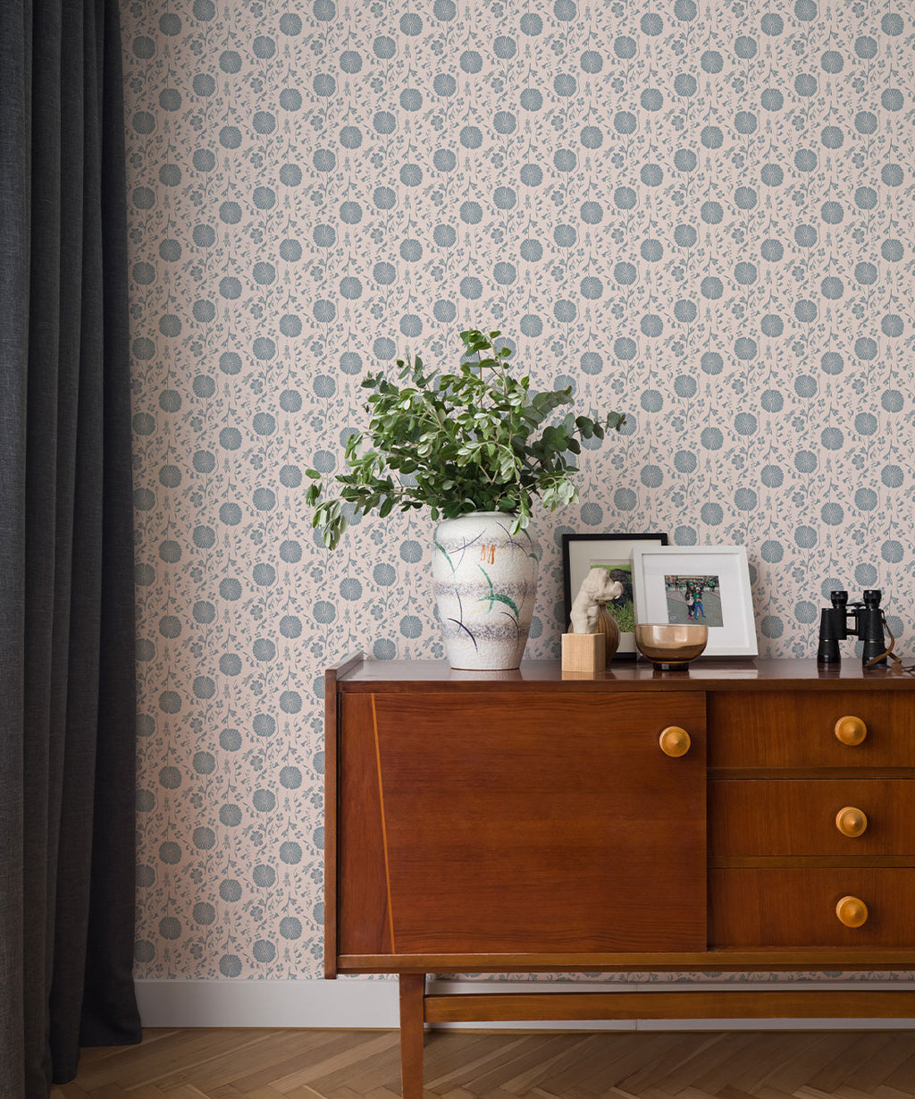 Meadow Dreams Wallpaper, Taupe