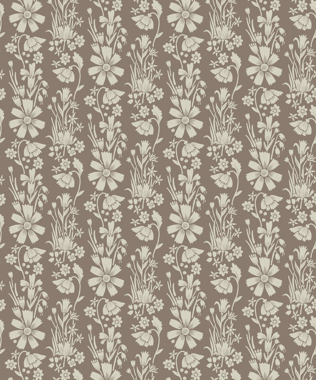 Corsage Wallpaper, Biscuit
