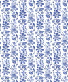 Corsage Wallpaper, Cornflower Blue