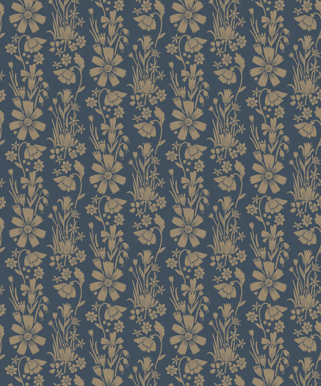 Corsage Wallpaper, Midnight