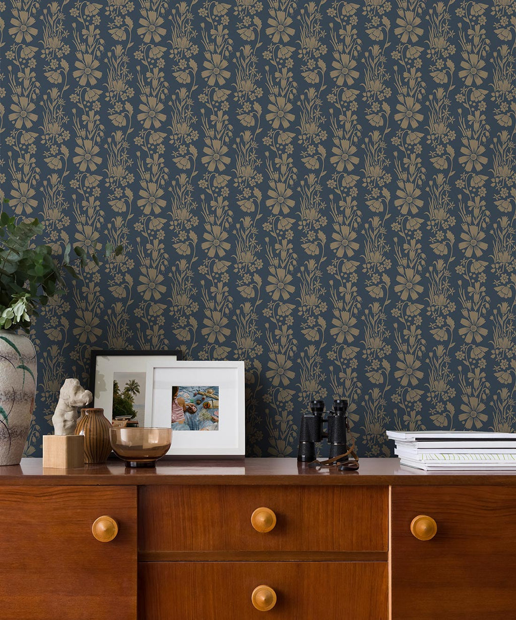 Corsage Wallpaper, Midnight