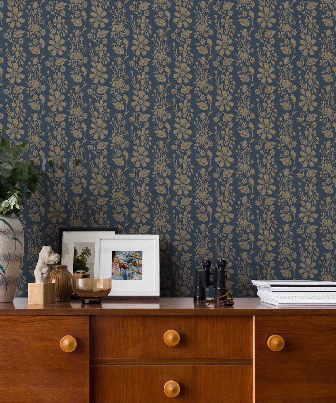 Corsage Wallpaper, Midnight