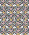 Fanned Flowers Wallpaper, Multi