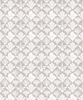 Fanned Flowers Wallpaper, Taupe