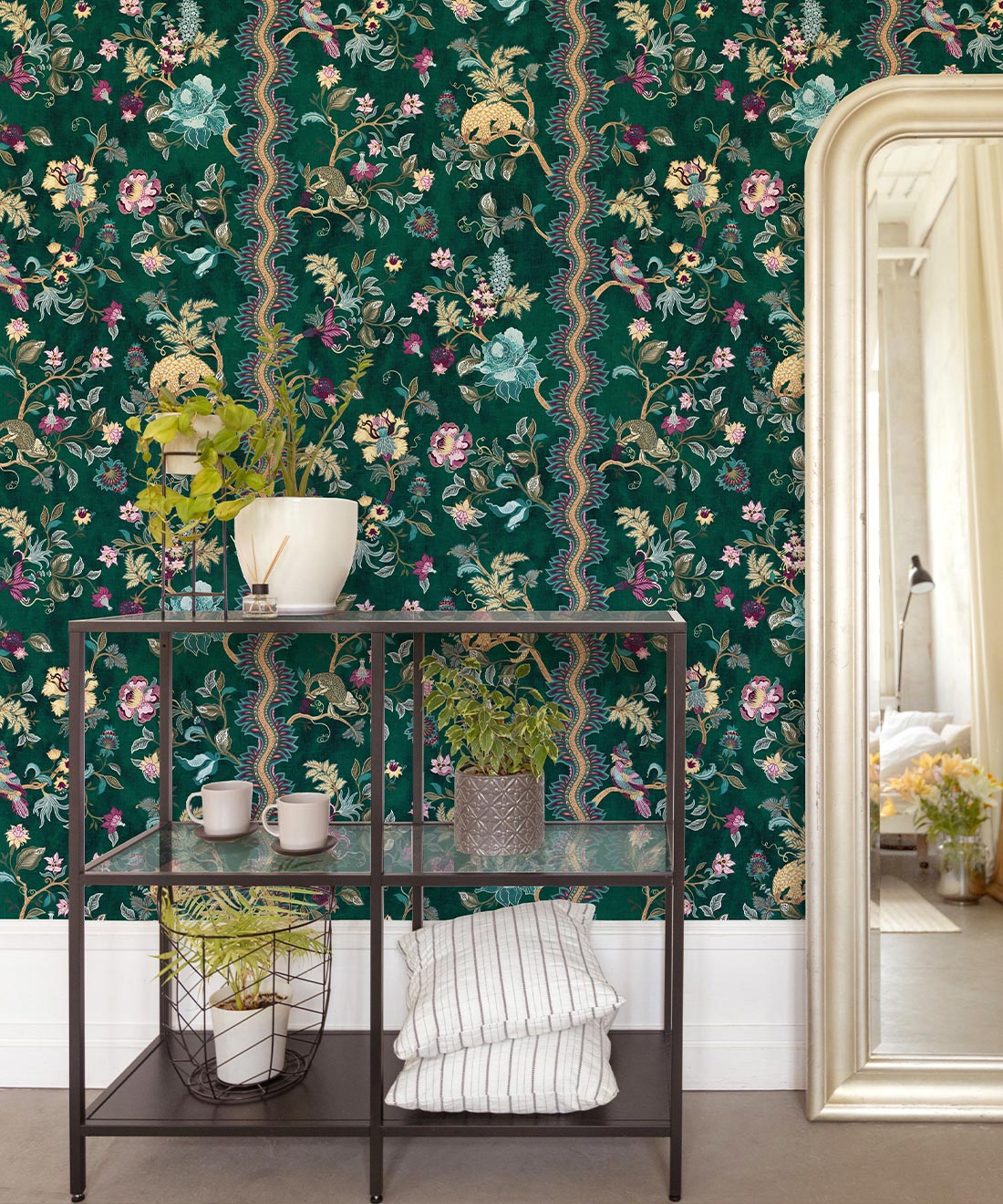 Fantasia Wilds Wallpaper, Green