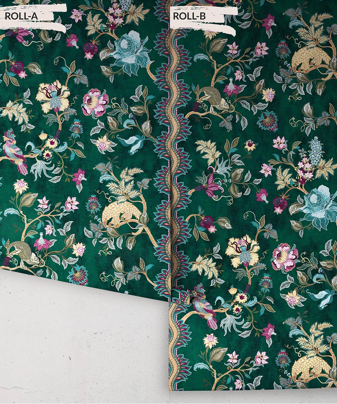 Fantasia Wilds Wallpaper, Green