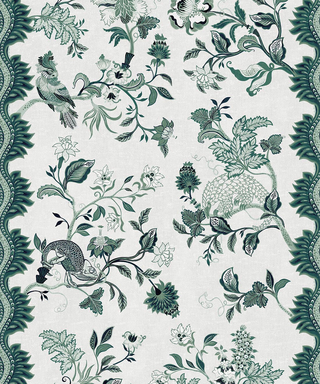 Fantasia Wilds Wallpaper, Jade