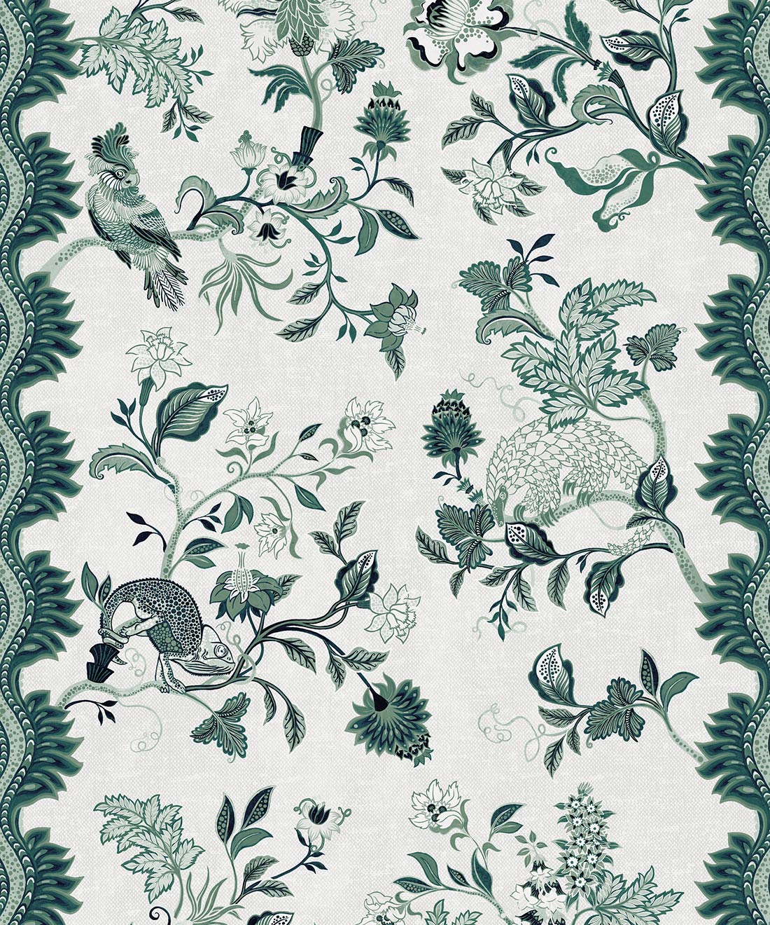 Fantasia Wilds Wallpaper, Jade