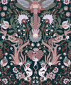 Jungle Symphony Wallpaper, Teal