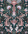 Jungle Symphony Wallpaper, Teal