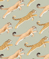 Amazon Big Cat Wallpaper, Olive