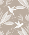 Hummingbirds & Heliconias Wallpaper, Sand