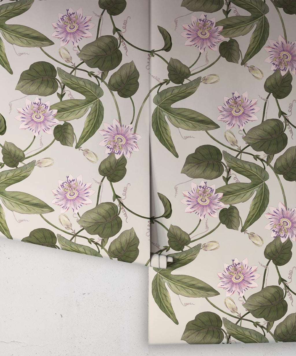 Passiflora Wallpaper, Stone