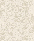 Pororoca Wave Wallpaper, Neutral