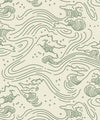 Pororoca Wave Wallpaper, Sand