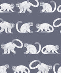 Squirrel Monkeys Wallpaper, Blue