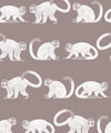 Squirrel Monkeys Wallpaper, Rust