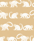 Squirrel Monkeys Wallpaper, Yellow