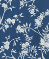 Blooming Joy Mural, Deep Blue