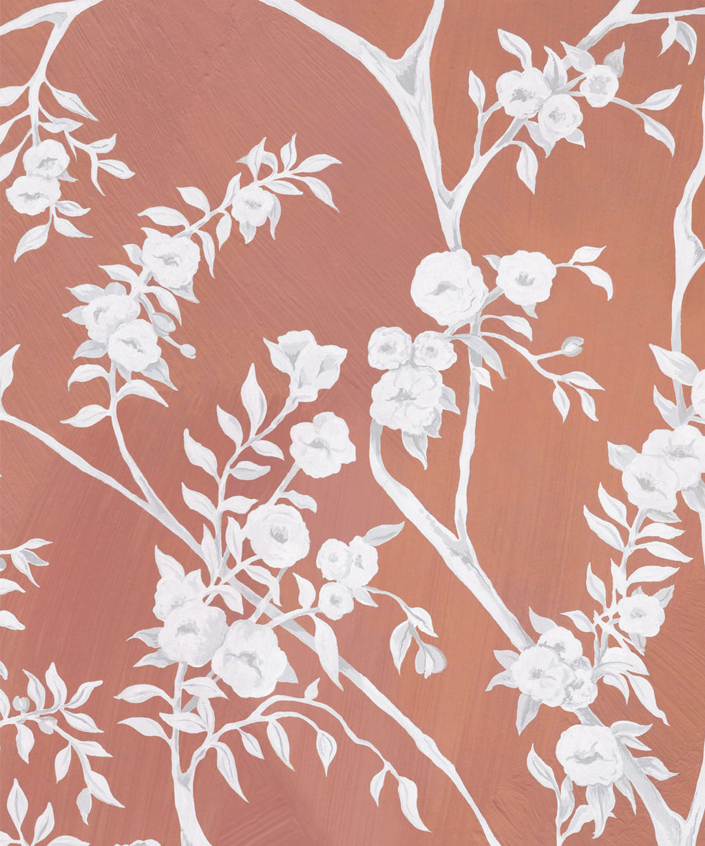 Blooming Joy Mural, Peach