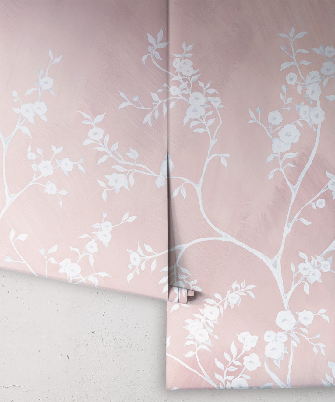 Blooming Joy Mural, Blush