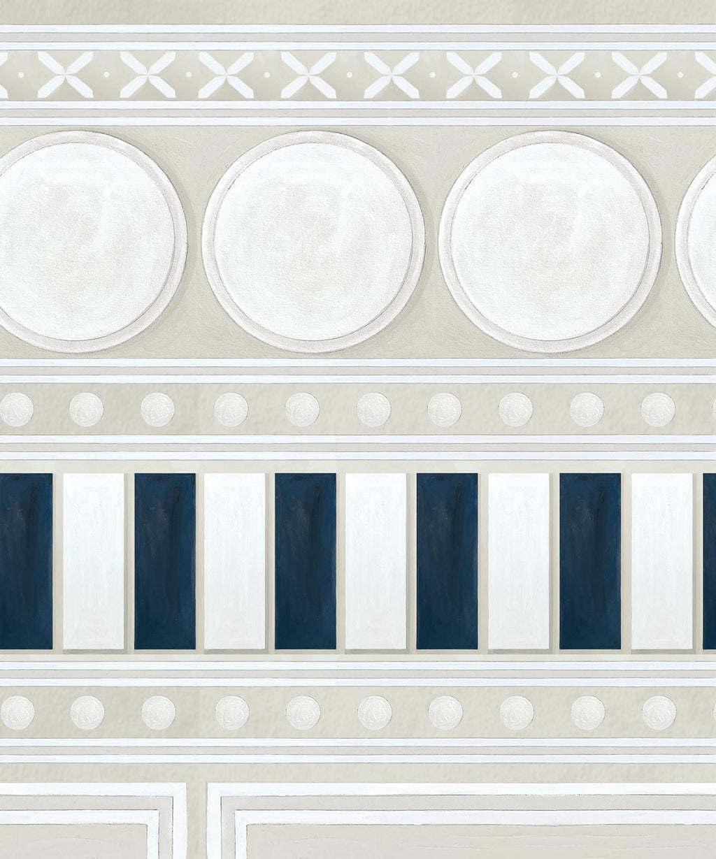Fresco Mural, Powder Beige