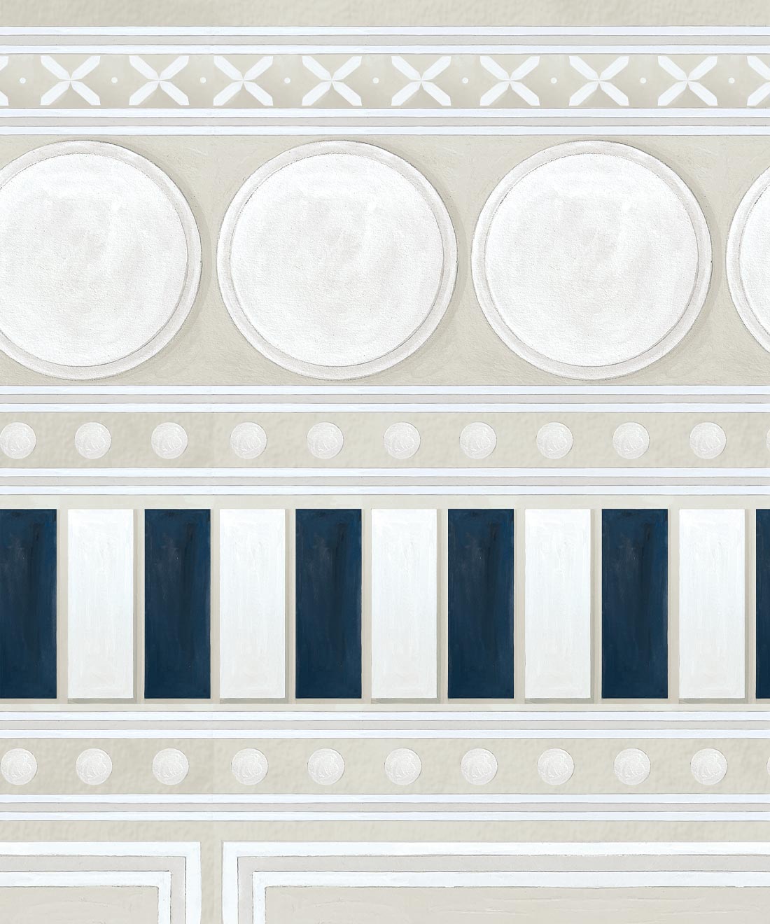 Fresco Mural, Powder Beige