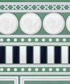 Fresco Mural, Powder Green