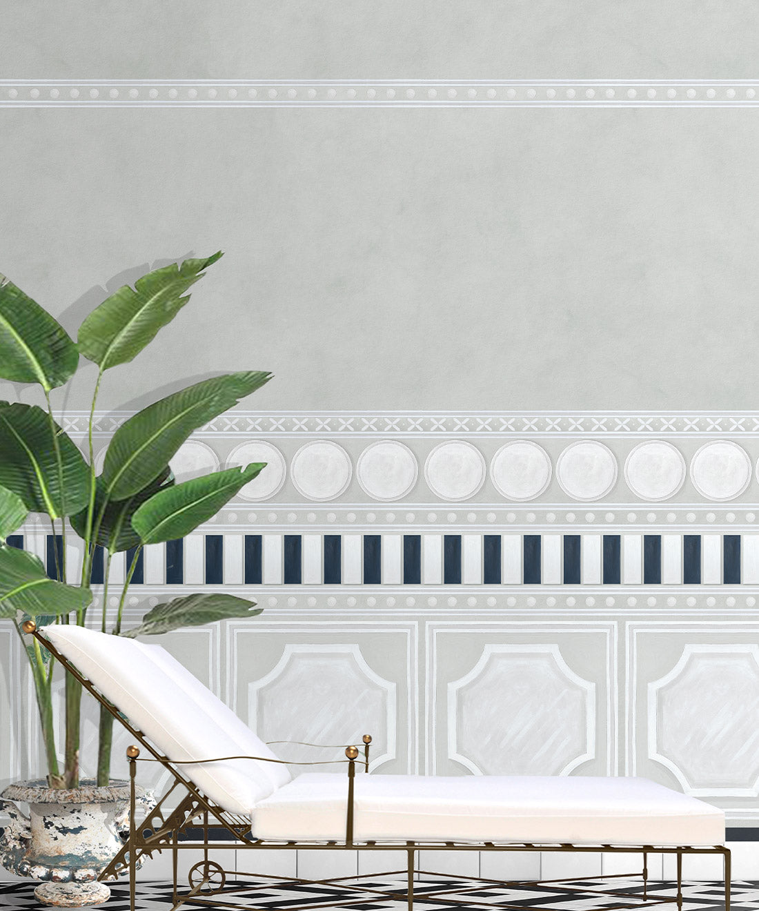 Fresco Mural, Powder Stone