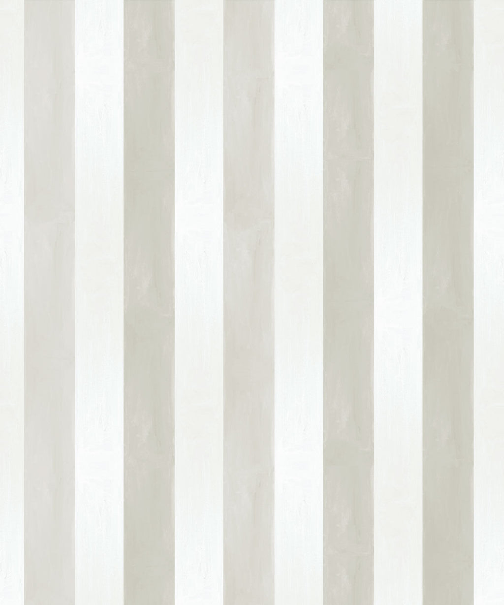 Fresco Stripe Wallpaper, Beige