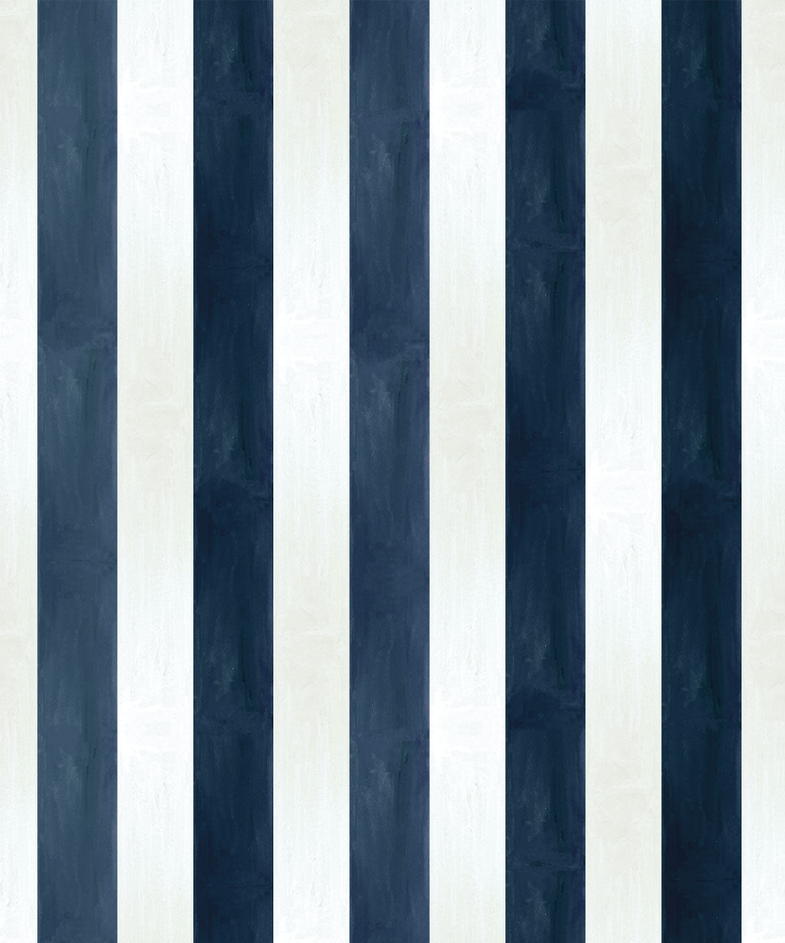 Fresco Stripe Wallpaper, Navy