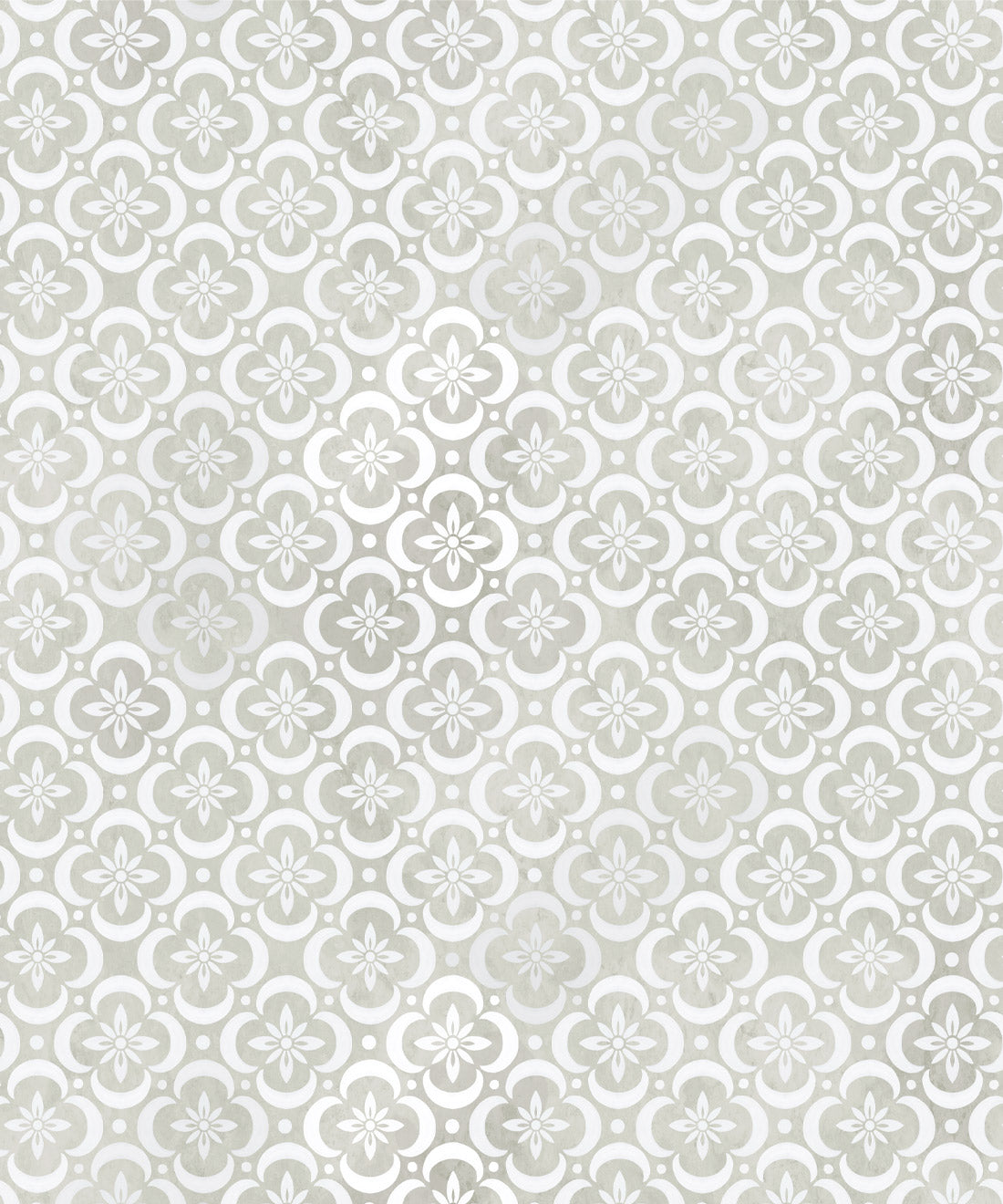 Garden Tiles Wallpaper, Beige
