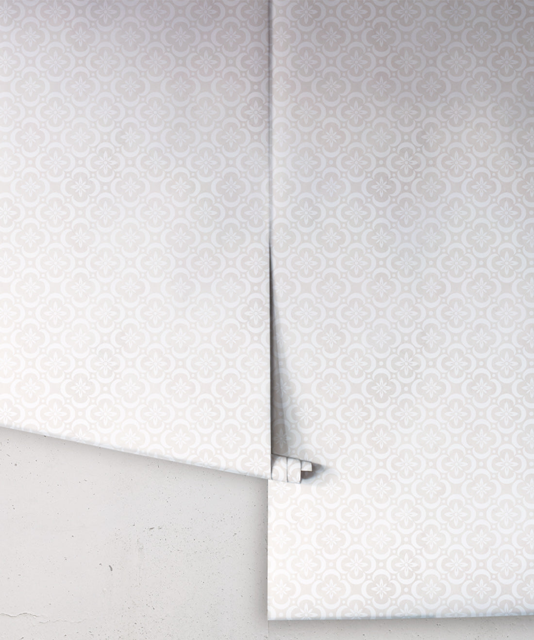 Garden Tiles Wallpaper, Cream