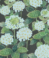 Hydrangea Garden Wallpaper, Charcoal